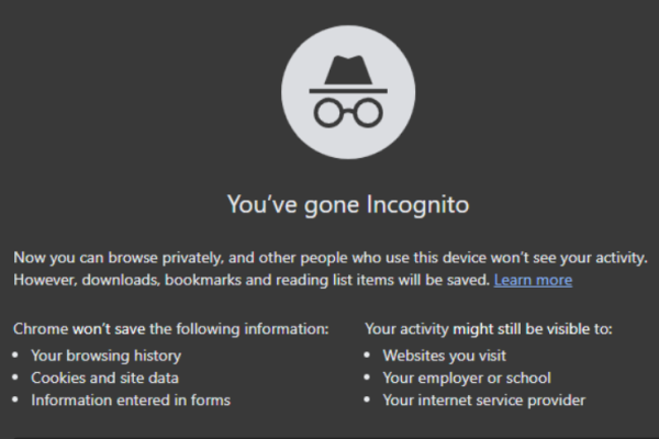 Manfaat Mode Incognito untuk Berburu Tiket Hemat
